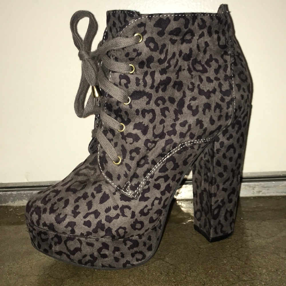 Forever 21 Cheetah Booties